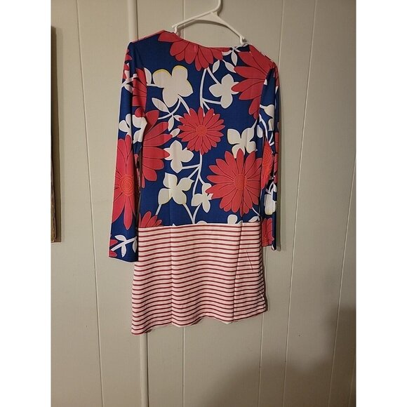 Tracy Negoshian Tunic Dress Shift Knee Sz XS  Resort Vacation wear - Picture 2 of 8